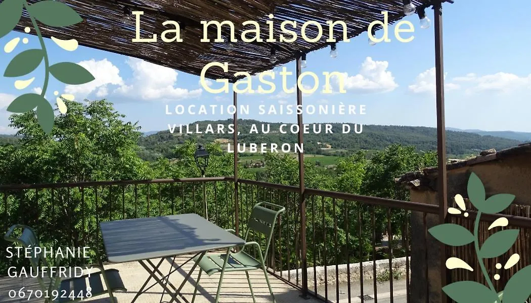 Holiday home La Maison De Gaston Au Coeur Du Luberon Villars